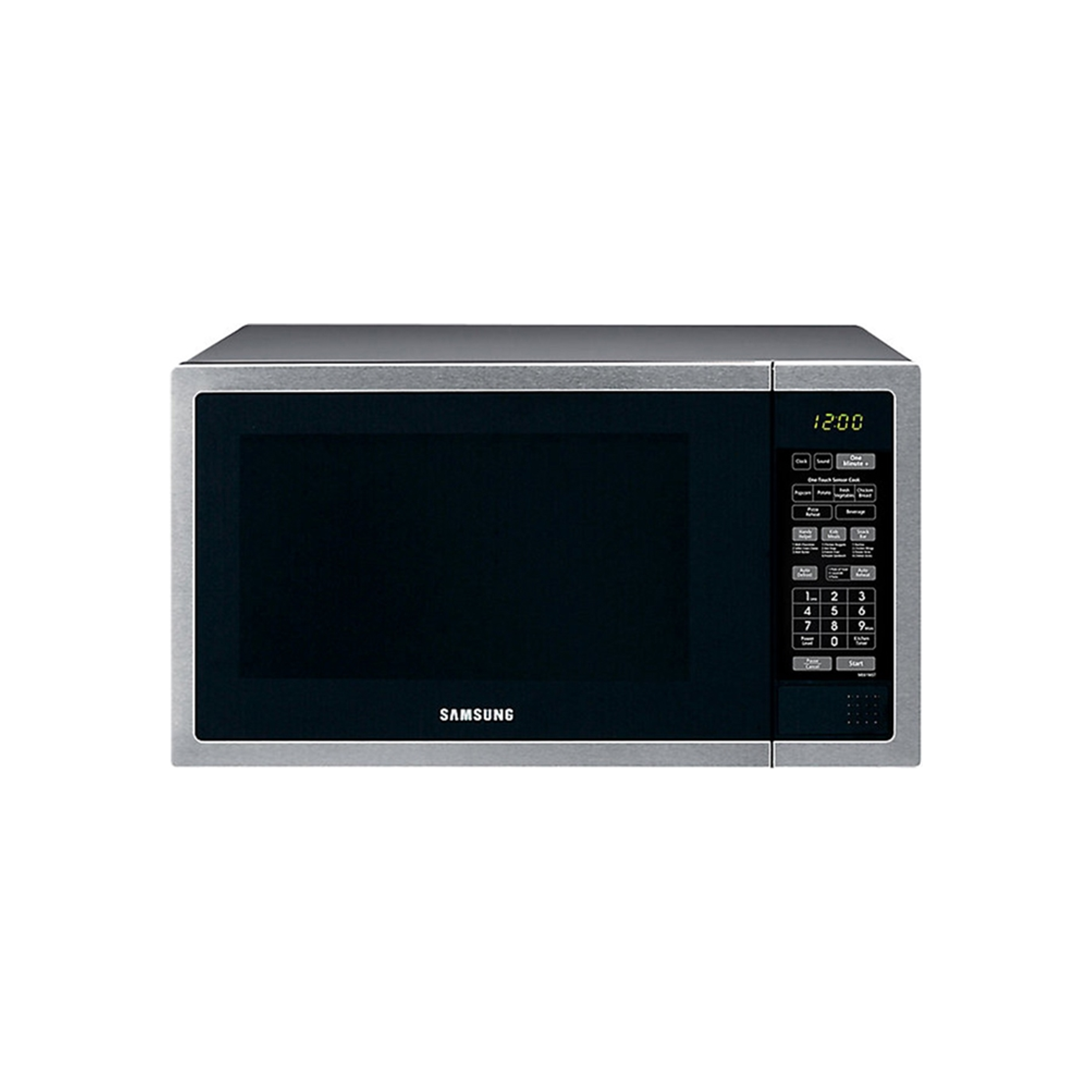 Samsung 55L Solo Microwave Oven - Stainless Steel & Black